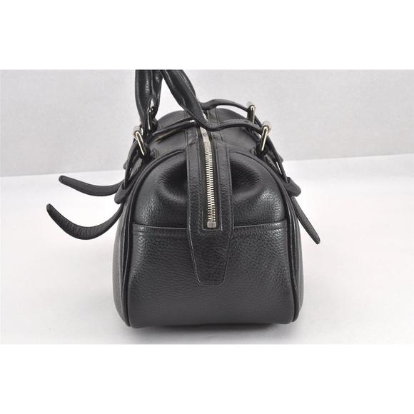 Auth Burberry Vintage Leather Shoulder #74869B22B - Picture 3 of 15